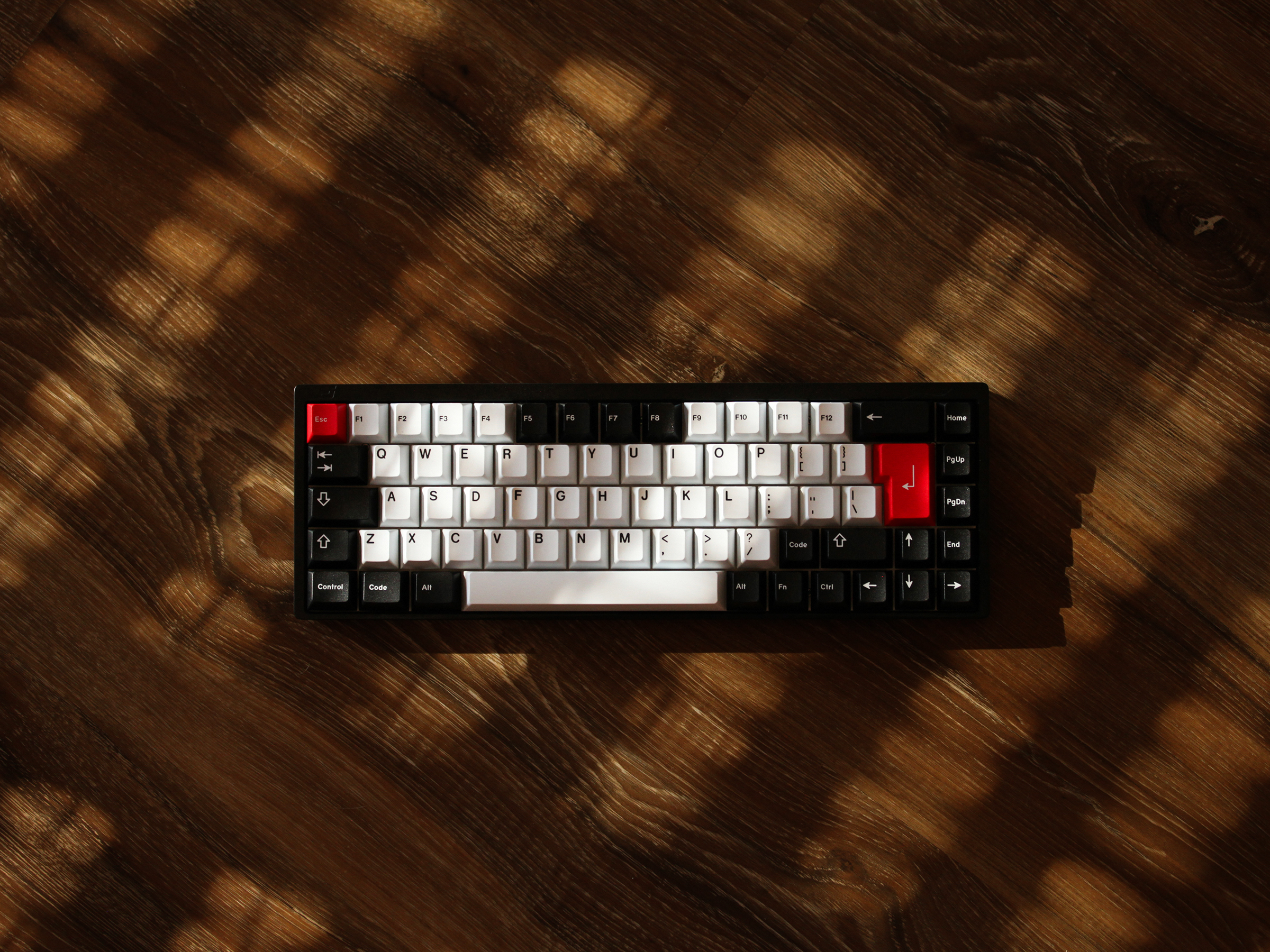 GMK Shaded Keycap Set | Black and Gray Keycaps for Custom Keyboards